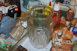 Very Collectible Figurines and Pottery, nearly all of which you see in the pictures for this estate including the Salt and Pepper Shakers, were wrapped years ago in 1968 newspaper and stored in the garage.