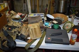 Vintage Leather Tool Pouches and More!