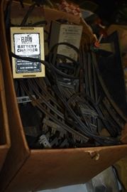 Antique Train Engine Shell and Wheels (apart) and other Lionel Cars plus Railroad Transformers, Track and More!