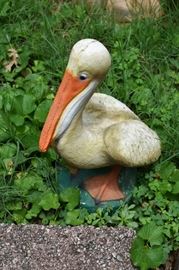 Vintage Concrete Pelican