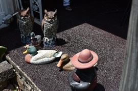 These Vintage Yard Ornaments are not concrete