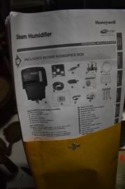 Owner's Manual and Professional Installation Guide for Honeywell House Steam Humidifier (new never used originally purchased at a price of $600.