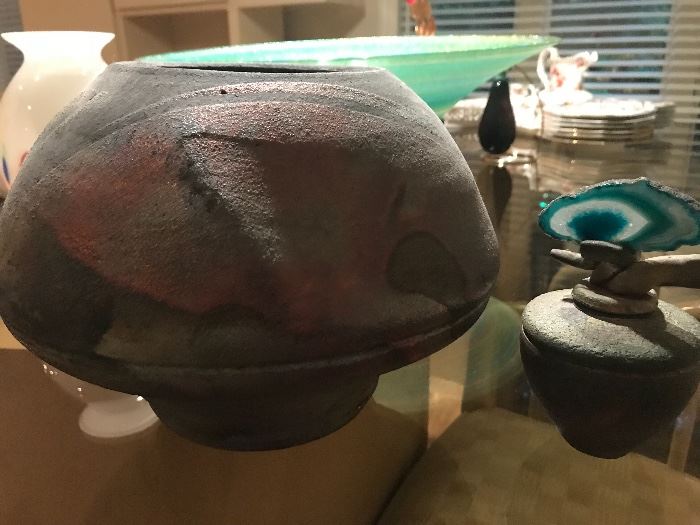 Raku Pottery 