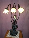 L & L Moreau Art Deco Lamp
