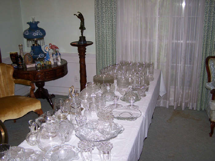 Glassware - and LOTS of it