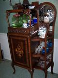 Sweet Inlaid Music Cabinet/Display