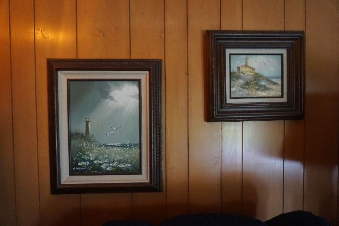 lighthouse original oil paintings