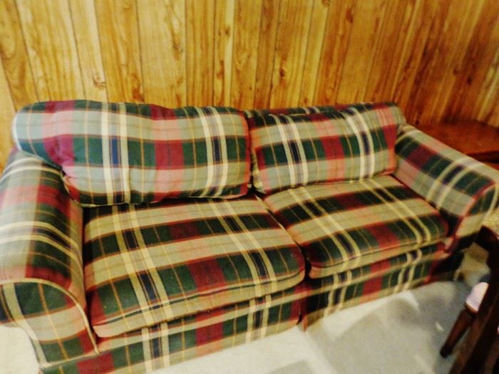 Sofa with matching Love Seat