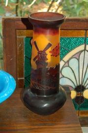 "Galle" Style Vase