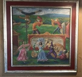 Set of 7 Original Paintings, Joey Pohl