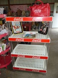 coke stand and collectables 