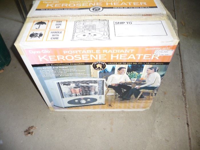 kerosene heater new in the box