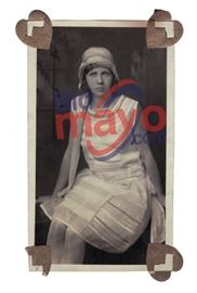 Bonnie Parker - Bonnie and Her Sister Billie Jean Loved to Get Dressed Up and Take Glamour Shots, 2.75" x 4 5/8"