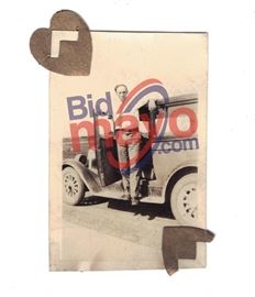 Buck Barrow Standing On Sideboard, 1.75" x 2.5"