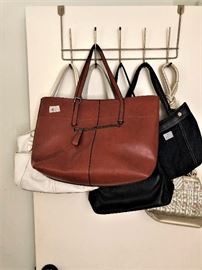 purses, shoes and up to date clothing