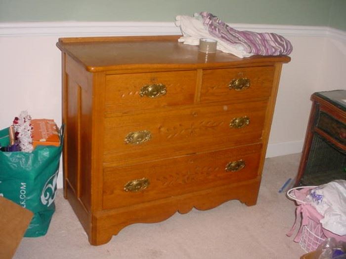 One of several antique chests, and dressers