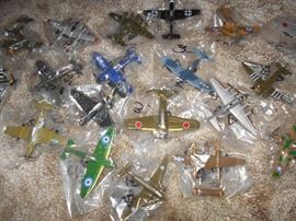 Vintages die cast planes