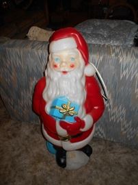 Blow mold Santa