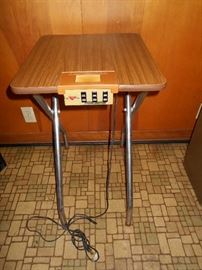 Vintage multi electric plug table