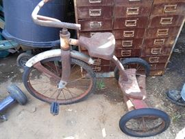 Old tricycle