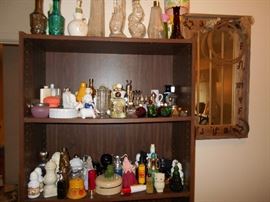 Extensive Avon bottle collection