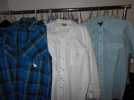 Western snap shirts