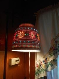 Vintage punched light