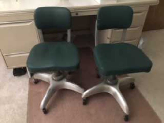 Vintage office chairs
