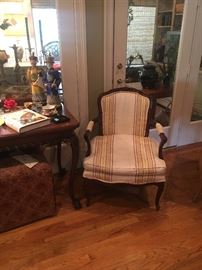 We have a pair of these Kindel arm chairs