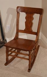 Antique oak Rocking chair