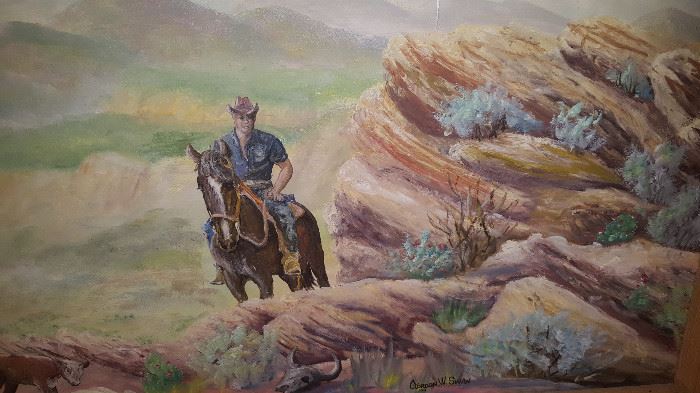 Gordon W Swan, Utah listed artist.
