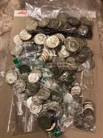 Large lot of U.S. Silver coins