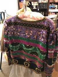 Sequin jacket