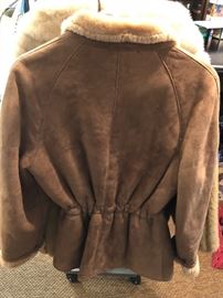 Vintage shearling coat