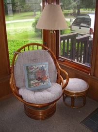 Some rattan for your sunroom.