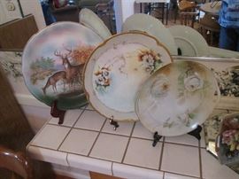 Painted Plates/Bowls plus other Collectible Plates
