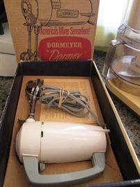 Vintage "Dormeyer, Dormey" Electric Hand Mixer in Original Box