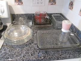 Variety of Pyrex Pieces