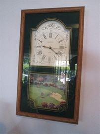 Golf-themed Wall Clock by Ingraham