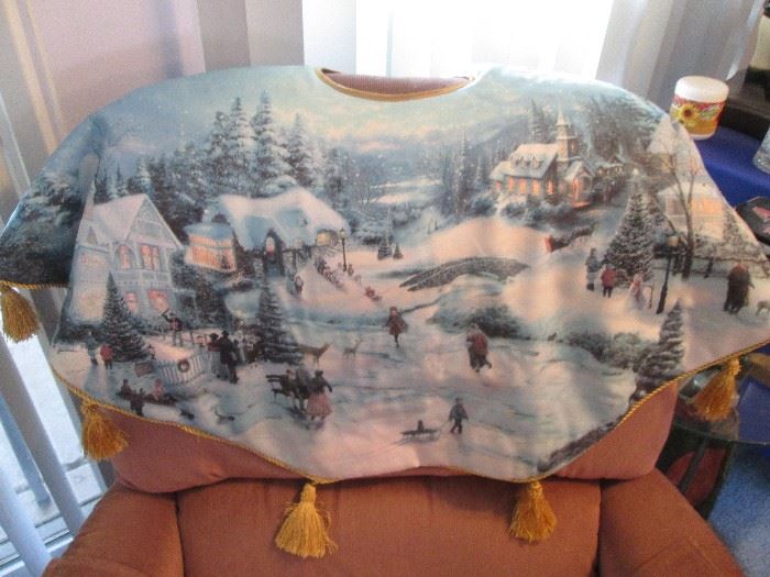 Kinkade Christmas Tree Skirt