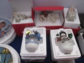 Christmas Ornaments in Boxes, some Lenox