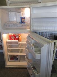 Interior View of "Maytag Plus" Refrigerator