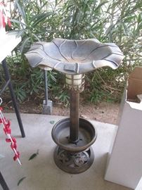 There's our Bird Bath and we have several more