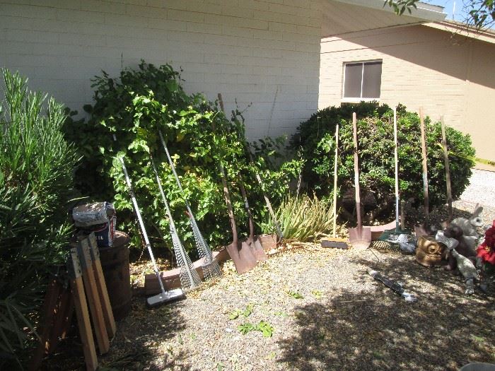 Plenty of Yard Tools and Equipment