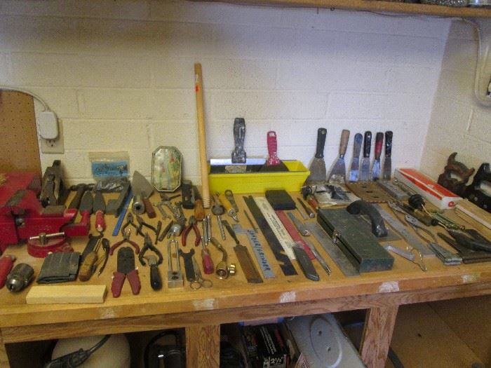 Variety of Hand Tools