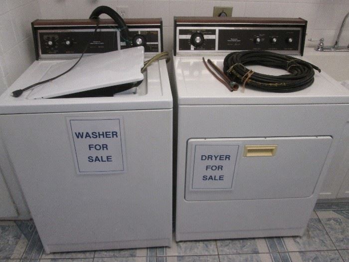 Pair of Kenmore Washer/Dryer Machines