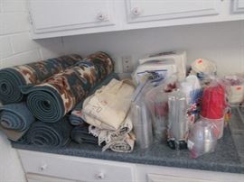 Rugs and Plastic Ware