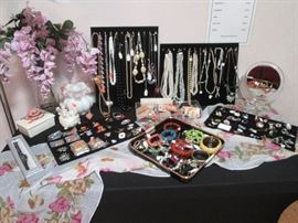 Always a nice assortment of Costume Jewelry, great for gift-giving and re-purposing