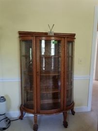 Antique curio cabinet 