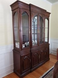 Absolutely beautiful China cabinet in near perfect condition.  Available for immediate sale.